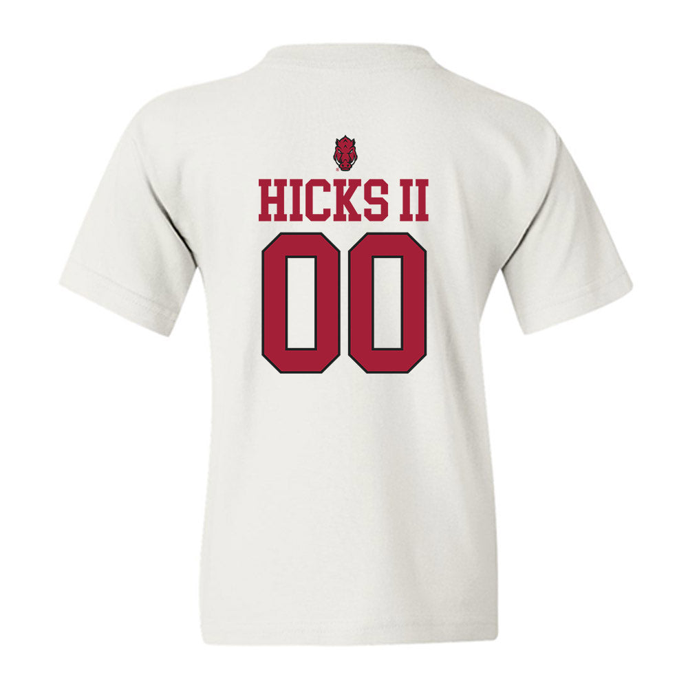 Arkansas - NCAA Football : LaMarcus Hicks II - Classic Shersey Youth T-Shirt-1