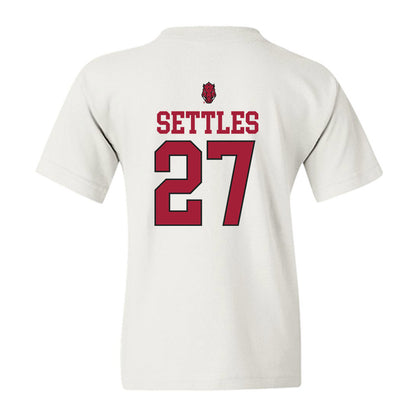 Arkansas - NCAA Football : Cameron Settles - Classic Shersey Youth T-Shirt-1