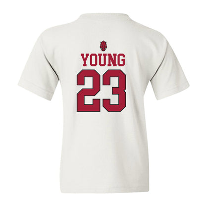 Arkansas - NCAA Football : Kevin Young - Classic Shersey Youth T-Shirt-1