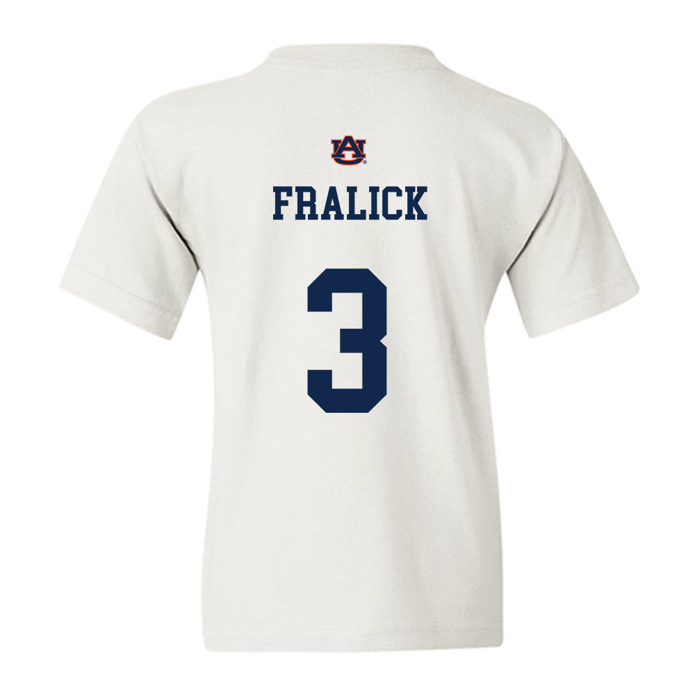 Auburn - NCAA Baseball : Chase Fralick - Sport Shersey Youth T-Shirt-1