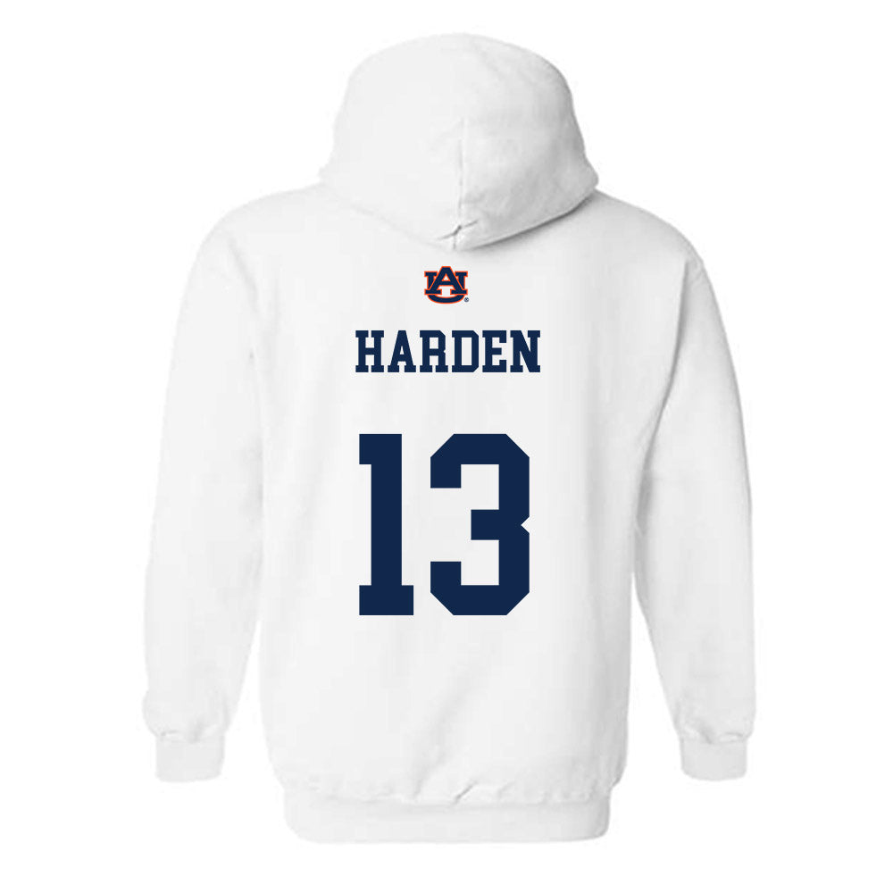 Auburn - NCAA Baseball : Ethan Harden - Sport Shersey Hooded Sweatshirt-1