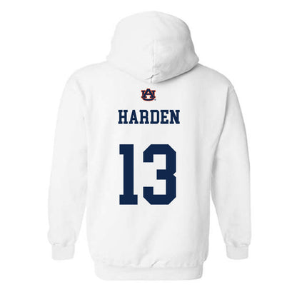 Auburn - NCAA Baseball : Ethan Harden - Sport Shersey Hooded Sweatshirt-1