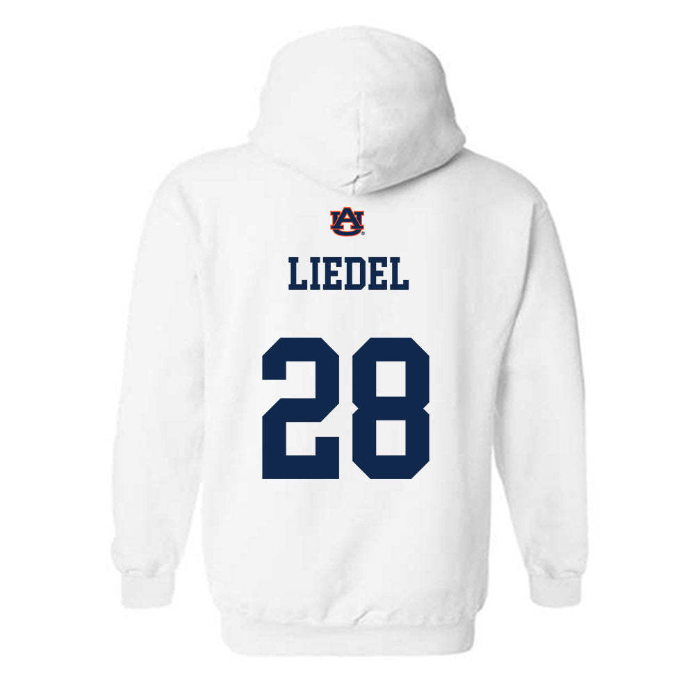Auburn - NCAA Baseball : Carson Liedel - Sport Shersey Hooded Sweatshirt-1