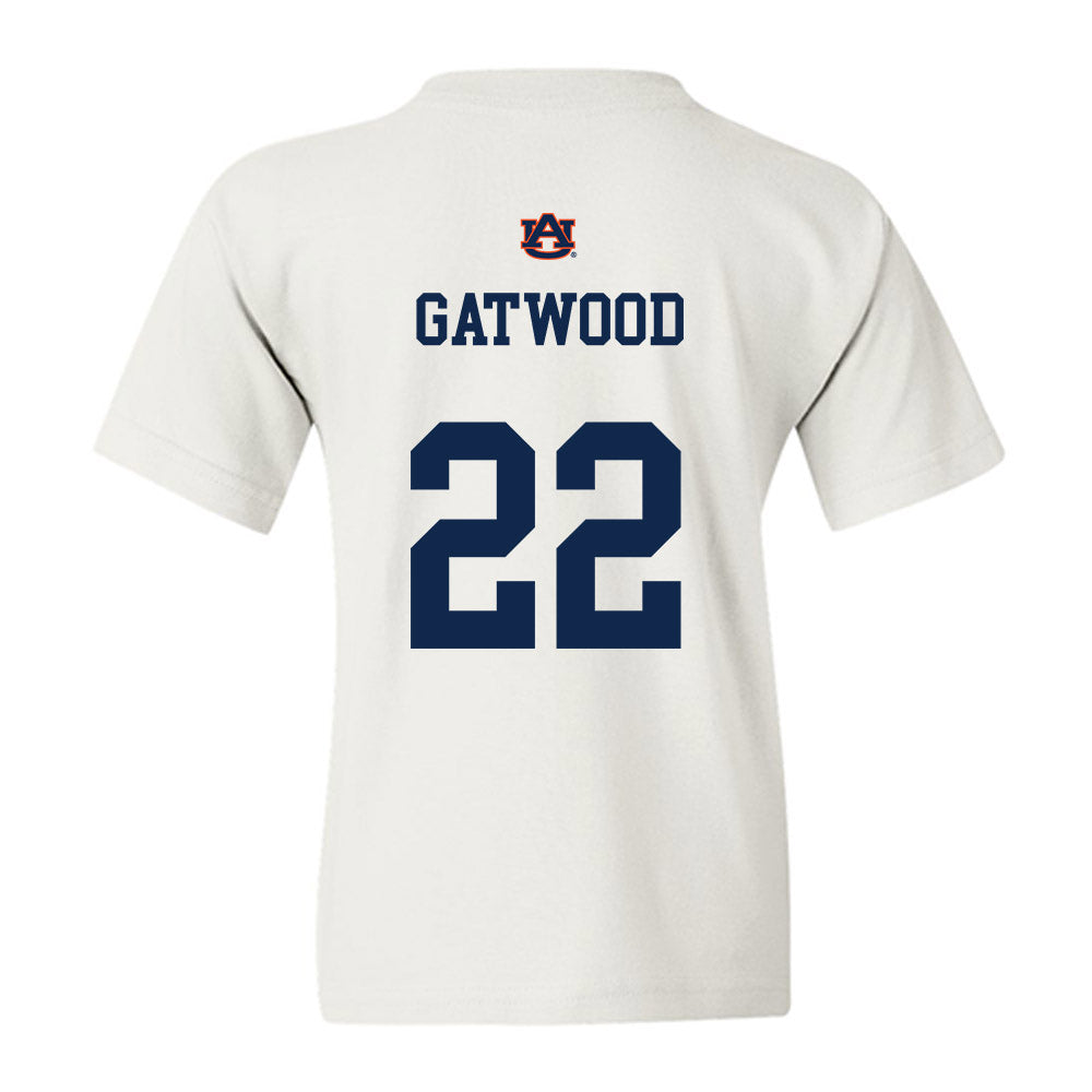 Auburn - NCAA Baseball : Connor Gatwood - Sport Shersey Youth T-Shirt-1