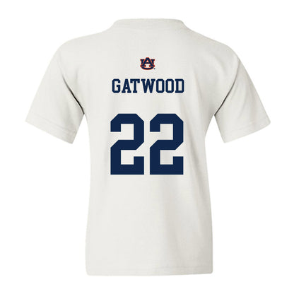 Auburn - NCAA Baseball : Connor Gatwood - Sport Shersey Youth T-Shirt-1