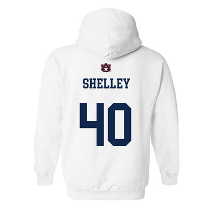 Auburn - NCAA Baseball : Wade Shelley - Sport Shersey Hooded Sweatshirt-1