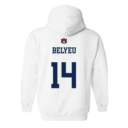 Auburn - NCAA Baseball : Cade Belyeu - Sport Shersey Hooded Sweatshirt-1