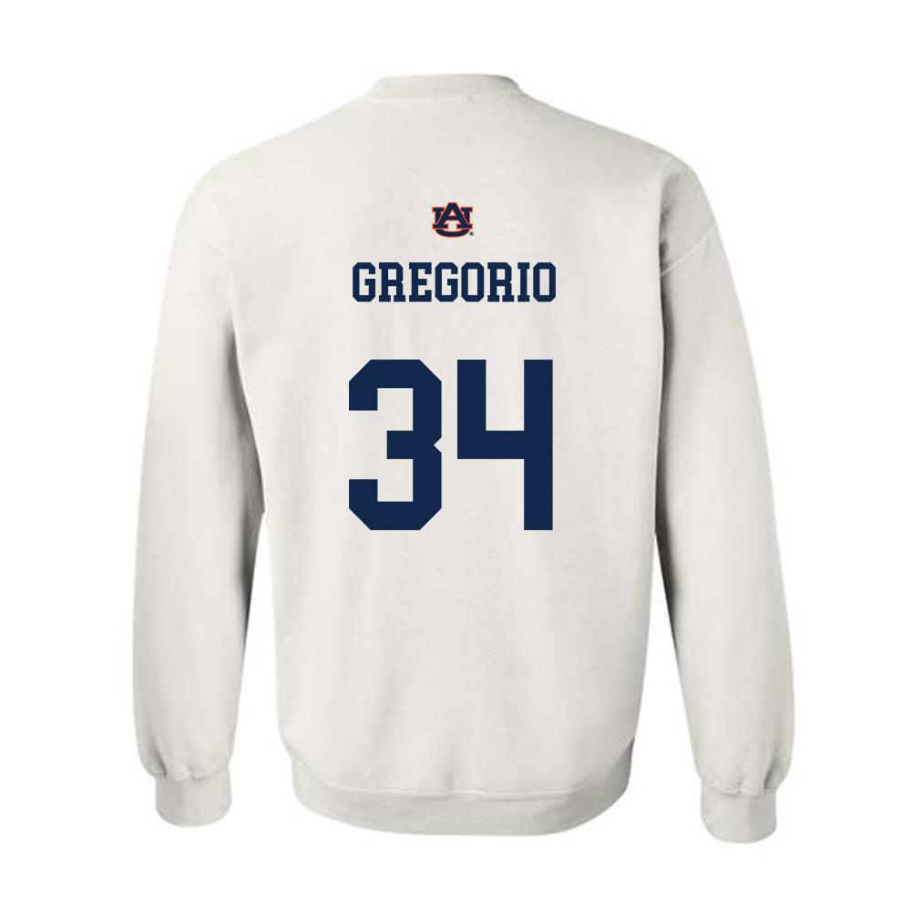 Auburn - NCAA Baseball : Logan Gregorio - Sport Shersey Crewneck Sweatshirt-1