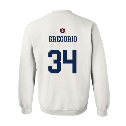 Auburn - NCAA Baseball : Logan Gregorio - Sport Shersey Crewneck Sweatshirt-1