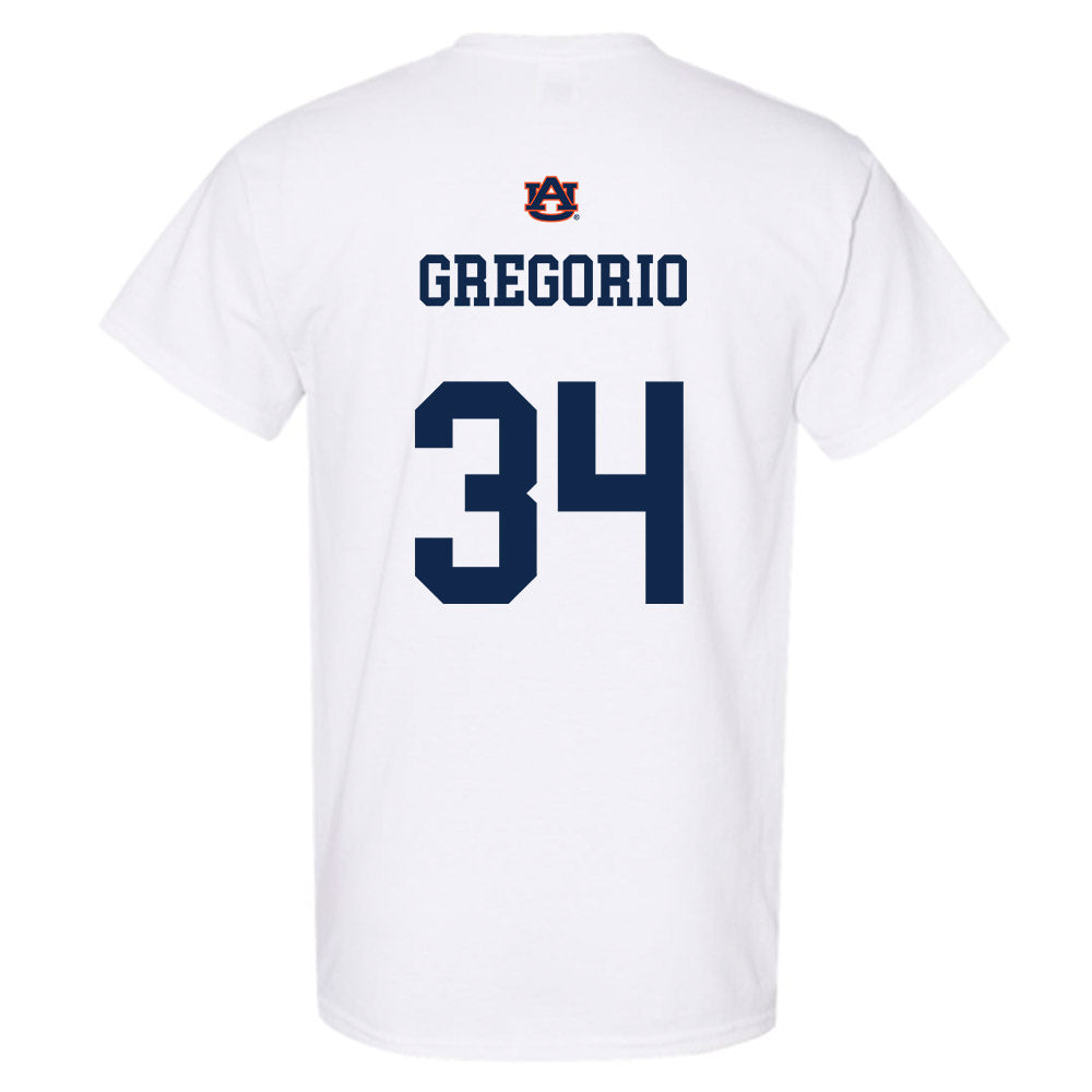 Auburn - NCAA Baseball : Logan Gregorio - Sport Shersey T-Shirt-1