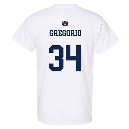 Auburn - NCAA Baseball : Logan Gregorio - Sport Shersey T-Shirt-1