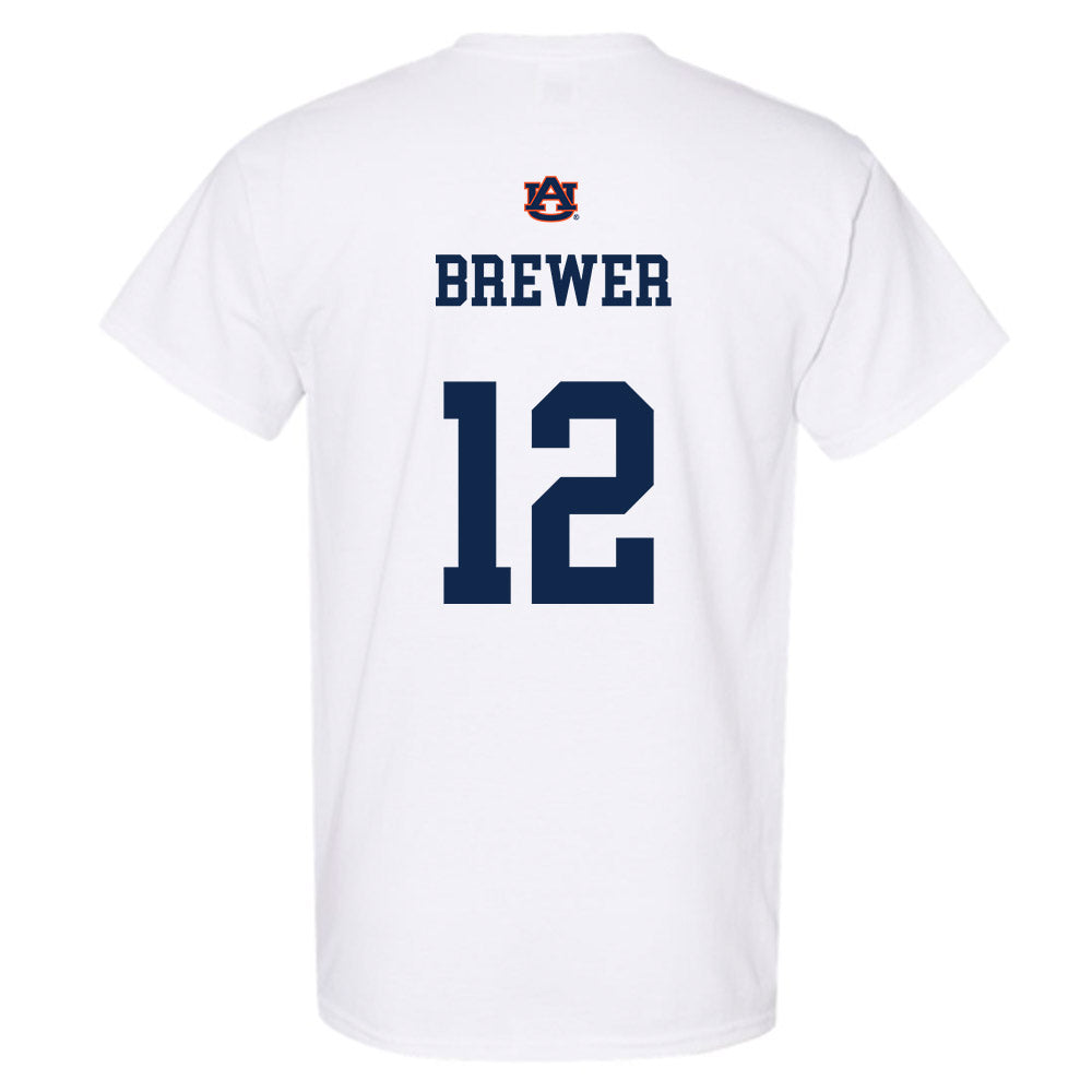 Auburn - NCAA Baseball : Garrett Brewer - Sport Shersey T-Shirt-1