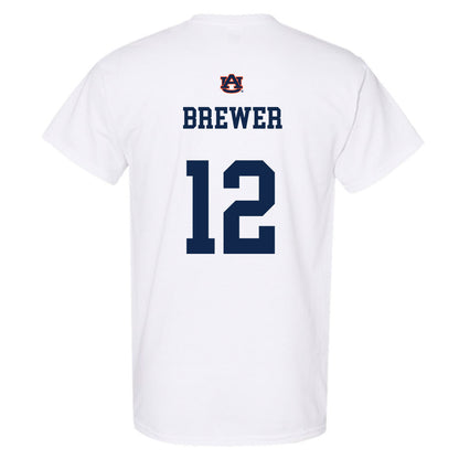 Auburn - NCAA Baseball : Garrett Brewer - Sport Shersey T-Shirt-1