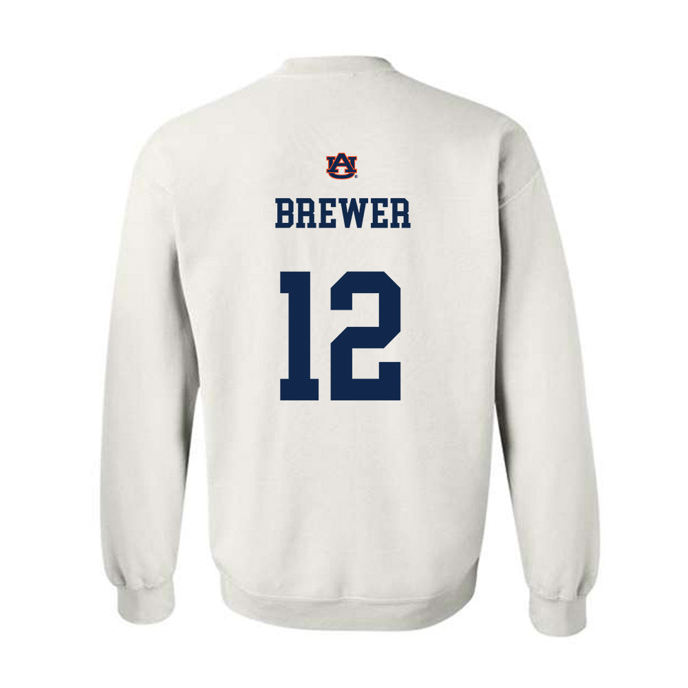 Auburn - NCAA Baseball : Garrett Brewer - Sport Shersey Crewneck Sweatshirt-1