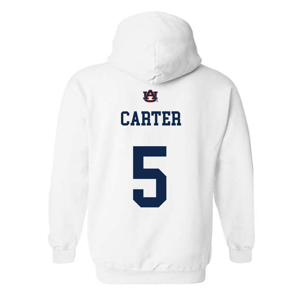 Auburn - NCAA Baseball : Bristol Carter - Sport Shersey Hooded Sweatshirt-1