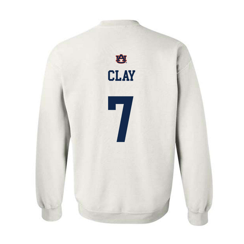 Auburn - NCAA Baseball : Todd Clay - Sport Shersey Crewneck Sweatshirt-1