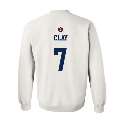 Auburn - NCAA Baseball : Todd Clay - Sport Shersey Crewneck Sweatshirt-1