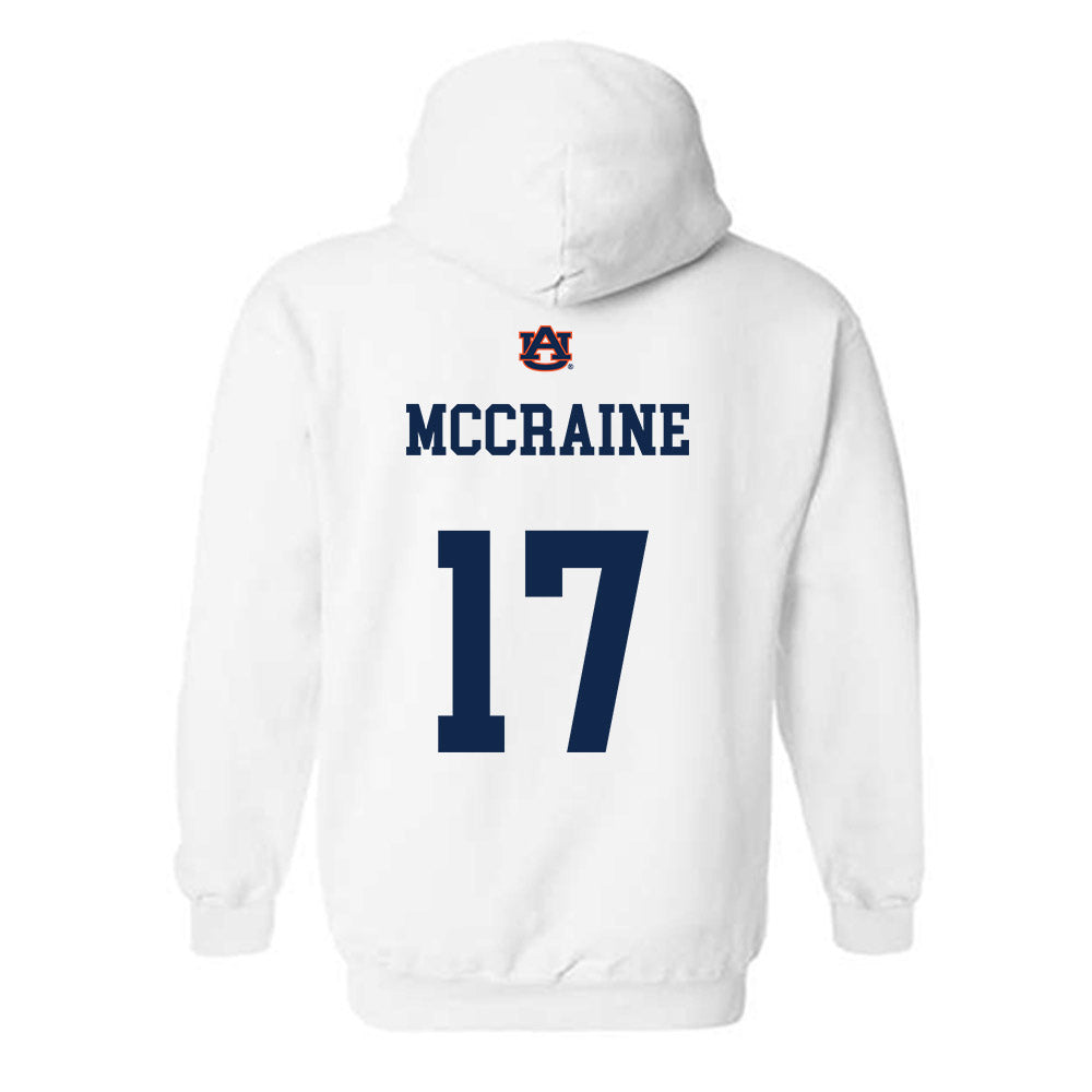 Auburn - NCAA Baseball : Mason McCraine - Sport Shersey Hooded Sweatshirt-1
