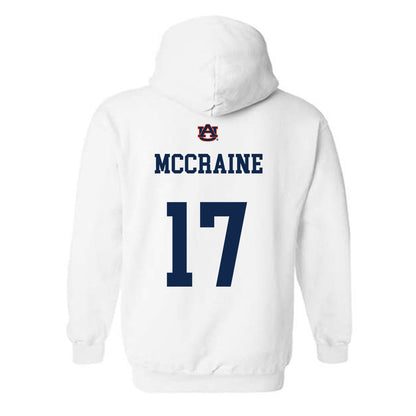 Auburn - NCAA Baseball : Mason McCraine - Sport Shersey Hooded Sweatshirt-1