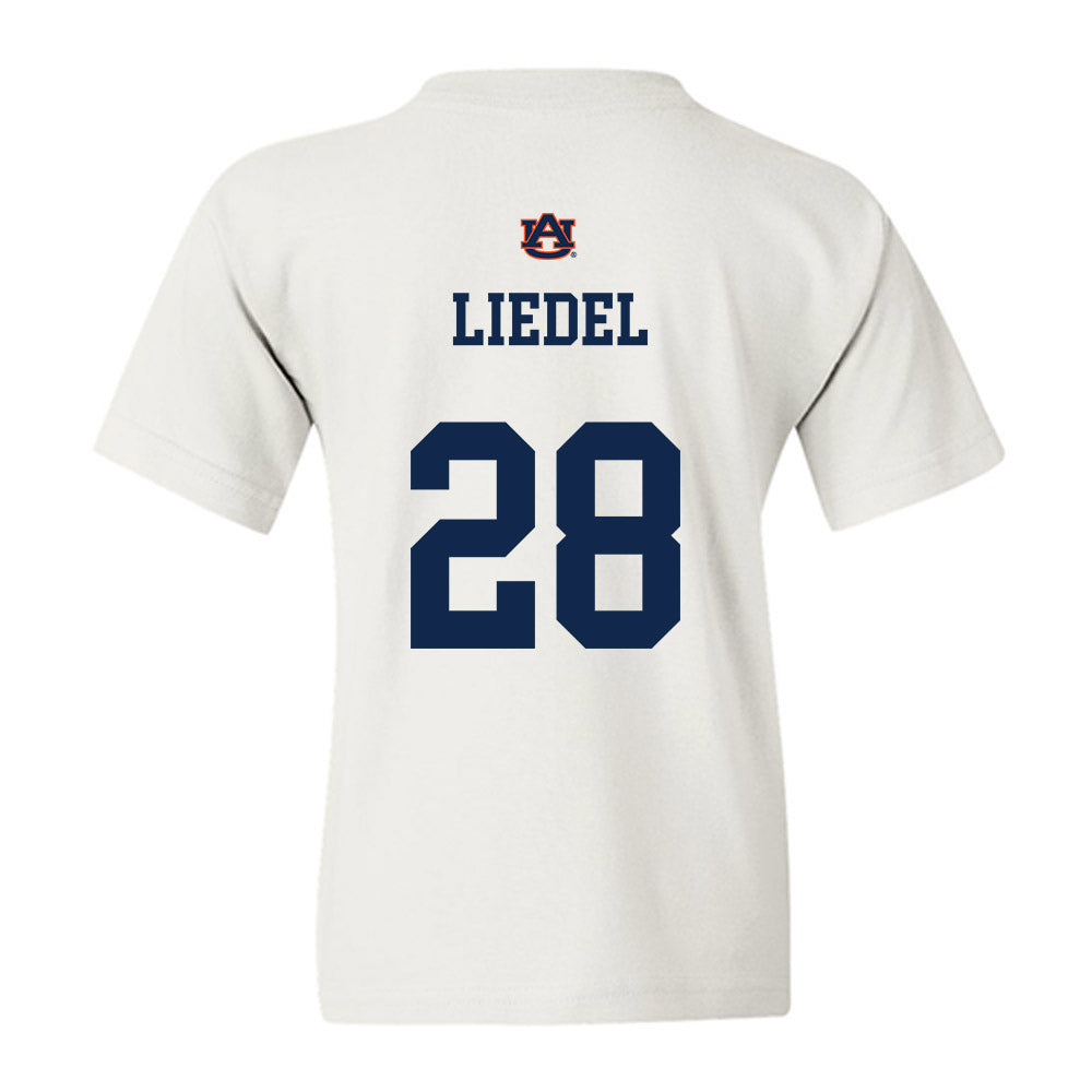Auburn - NCAA Baseball : Carson Liedel - Sport Shersey Youth T-Shirt-1