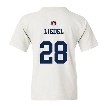 Auburn - NCAA Baseball : Carson Liedel - Sport Shersey Youth T-Shirt-1