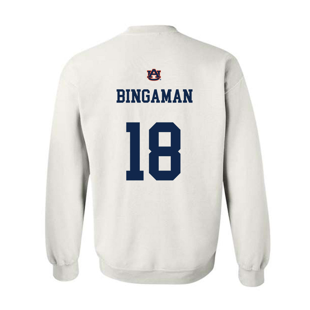 Auburn - NCAA Baseball : Ethin Bingaman - Sport Shersey Crewneck Sweatshirt-1