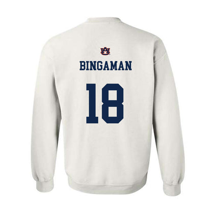 Auburn - NCAA Baseball : Ethin Bingaman - Sport Shersey Crewneck Sweatshirt-1