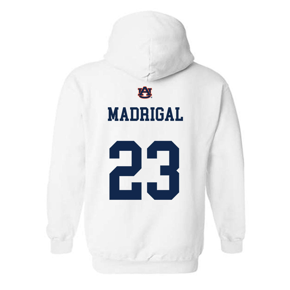 Auburn - NCAA Baseball : Eddie Madrigal - Sport Shersey Hooded Sweatshirt-1