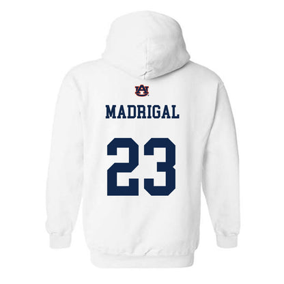 Auburn - NCAA Baseball : Eddie Madrigal - Sport Shersey Hooded Sweatshirt-1