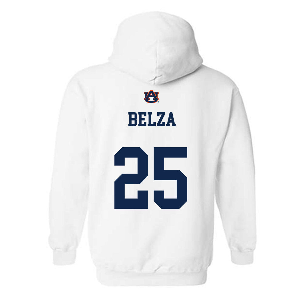 Auburn - NCAA Baseball : Taylor Belza - Sport Shersey Hooded Sweatshirt-1