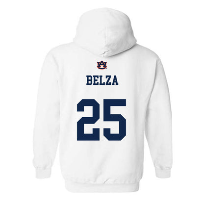Auburn - NCAA Baseball : Taylor Belza - Sport Shersey Hooded Sweatshirt-1