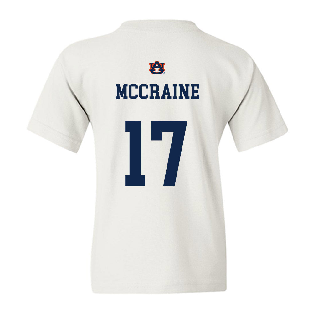 Auburn - NCAA Baseball : Mason McCraine - Sport Shersey Youth T-Shirt-1
