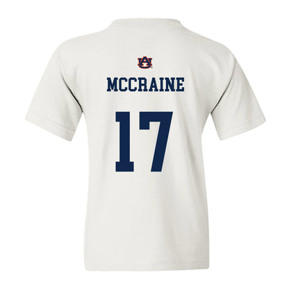 Auburn - NCAA Baseball : Mason McCraine - Sport Shersey Youth T-Shirt-1
