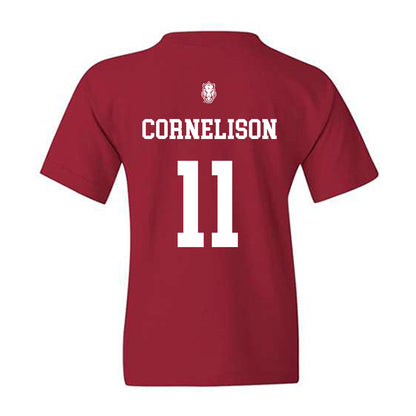 Arkansas - NCAA Baseball : Luke Cornelison - Classic Shersey Youth T-Shirt-1