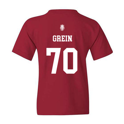 Arkansas - NCAA Football : Dan Grein - Classic Shersey Youth T-Shirt-1