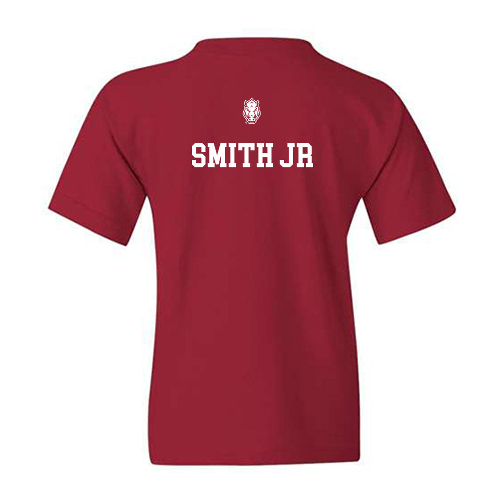 Arkansas - NCAA Men's Basketball : Jordan Smith Jr - Classic Shersey Youth T-Shirt-1