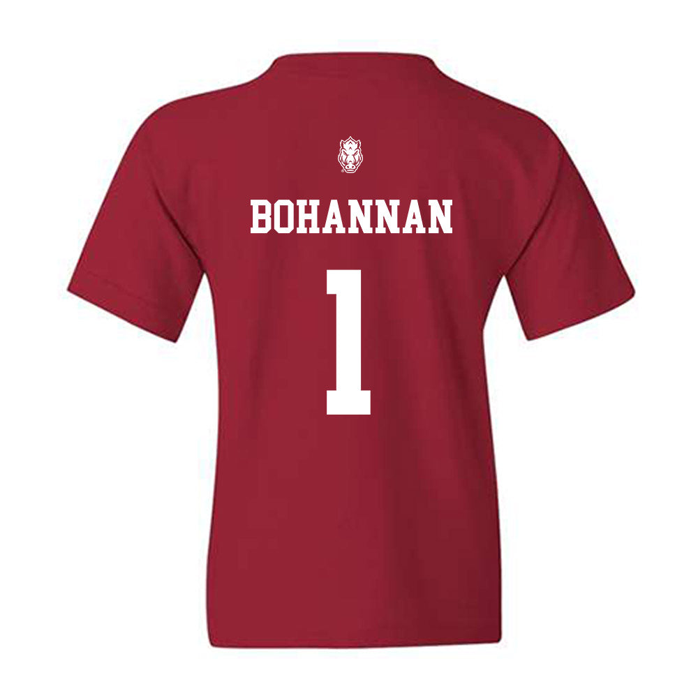 Arkansas - NCAA Women's Volleyball : Laci Bohannan - Classic Shersey Youth T-Shirt-1