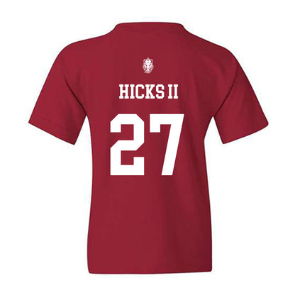 Arkansas - NCAA Football : LaMarcus Hicks II - Classic Shersey Youth T-Shirt-1