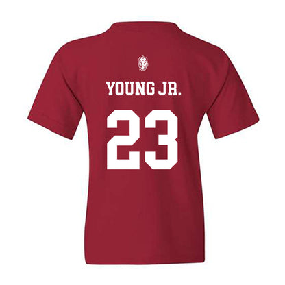 Arkansas - NCAA Football : Kevin Young Jr. - Classic Shersey Youth T-Shirt-1