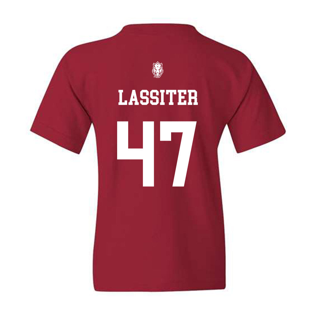 Arkansas - NCAA Football : Maddox Lassiter - Youth T-Shirt