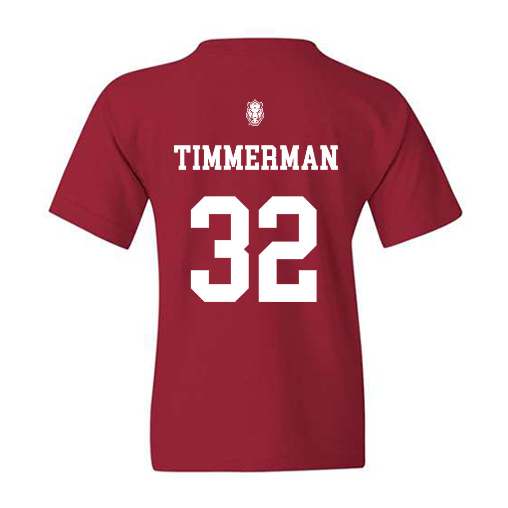 Arkansas - NCAA Softball : Saylor Timmerman - Classic Shersey Youth T-Shirt-1