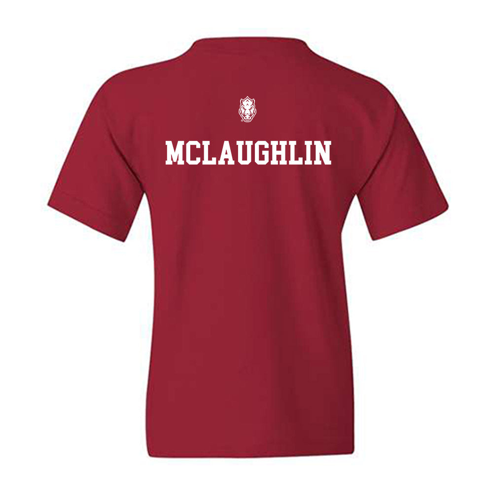 Arkansas - NCAA Men's Golf : Jackson McLaughlin - Classic Shersey Youth T-Shirt-1