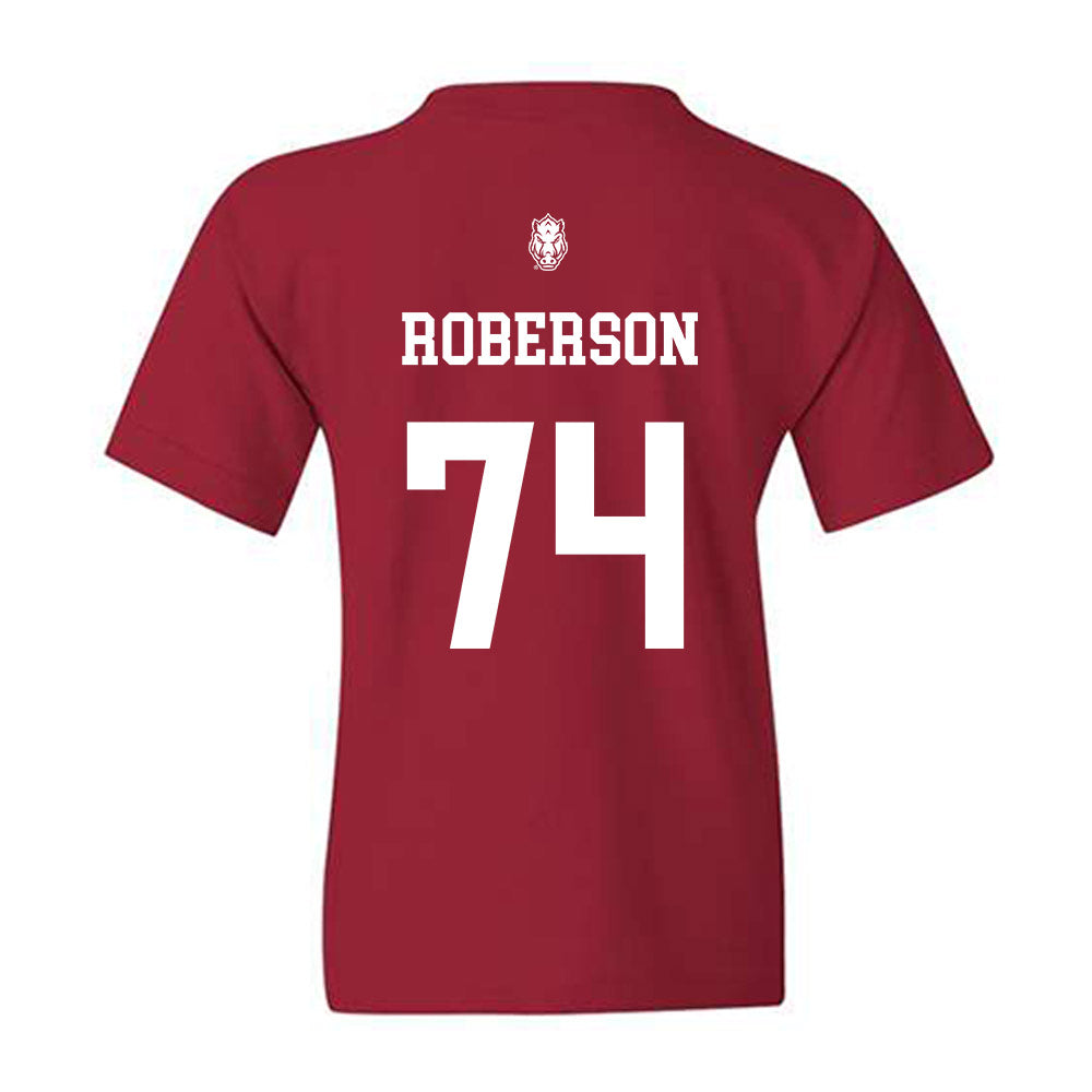 Arkansas - NCAA Football : Terence Roberson - Classic Shersey Youth T-Shirt-1