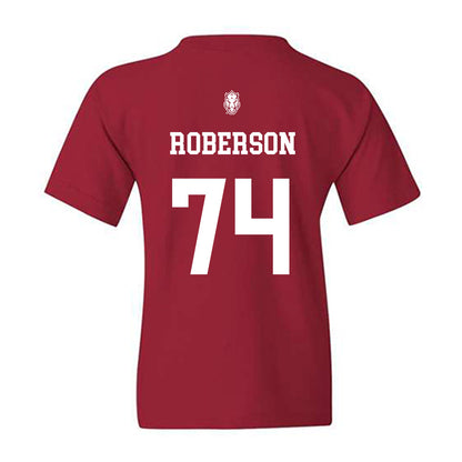 Arkansas - NCAA Football : Terence Roberson - Classic Shersey Youth T-Shirt-1