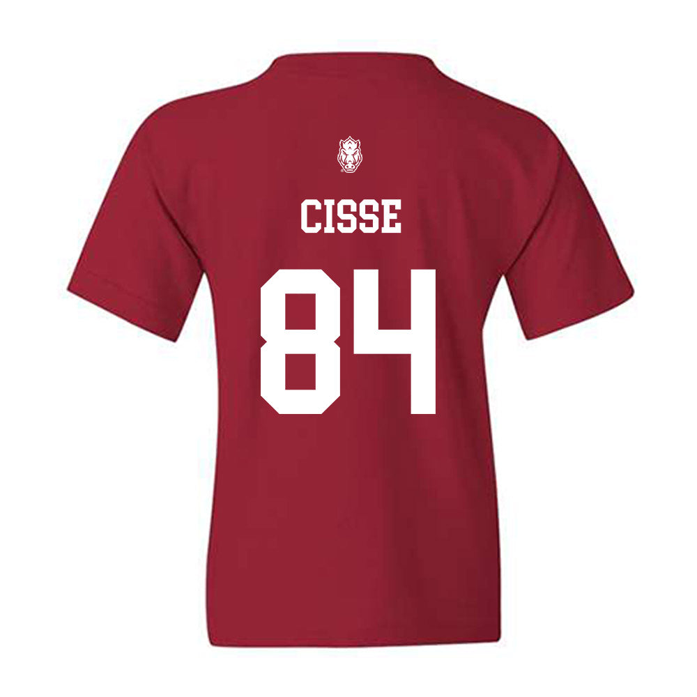 Arkansas - NCAA Football : Ismael Cisse - Classic Shersey Youth T-Shirt-1