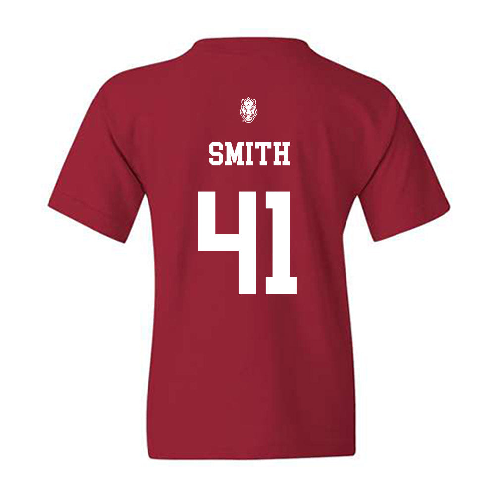 Arkansas - NCAA Football : Connor Smith - Classic Shersey Youth T-Shirt-1