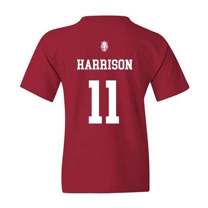 Arkansas - NCAA Football : Monte Harrison - Classic Shersey Youth T-Shirt-1
