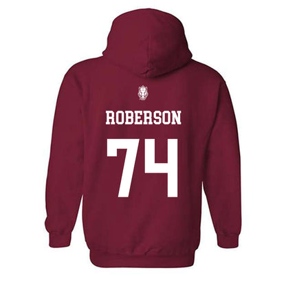 Arkansas - NCAA Football : Terence Roberson - Classic Shersey Hooded Sweatshirt-1