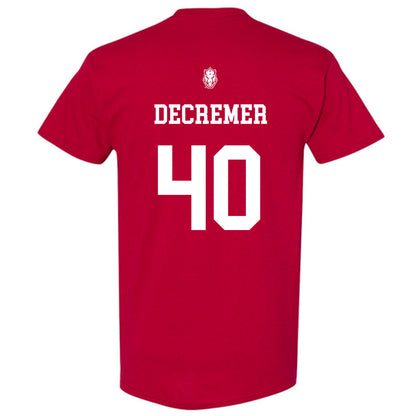 Arkansas - NCAA Baseball : James DeCremer - Classic Shersey T-Shirt-1
