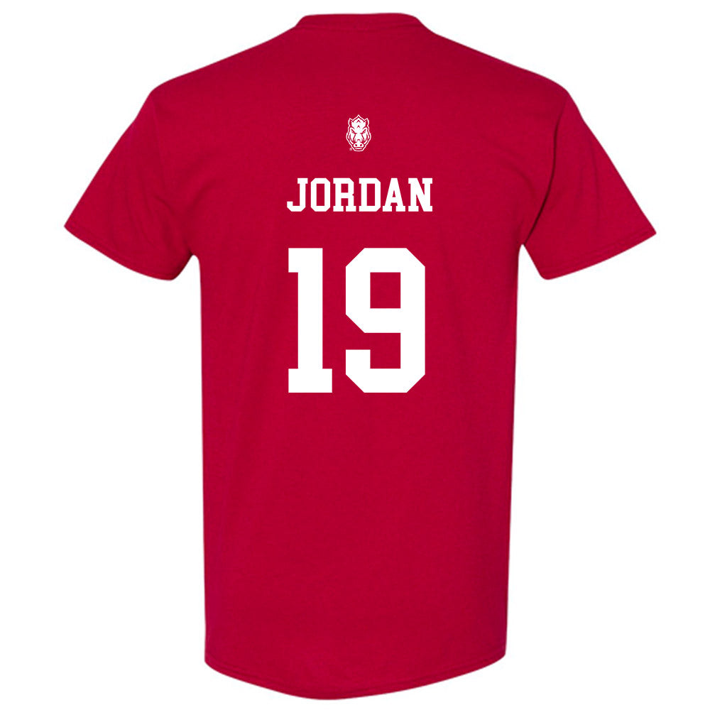 Arkansas - NCAA Football : Antonio Jordan - Classic Shersey T-Shirt-1
